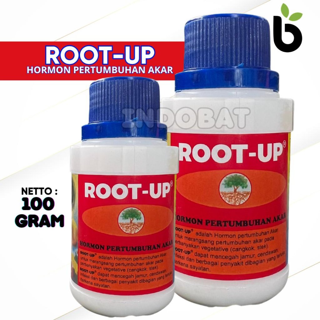 ROOT UP Hormon Percepat Pertumbuhan Akar Untuk Stek Dan Cangkok Tanaman