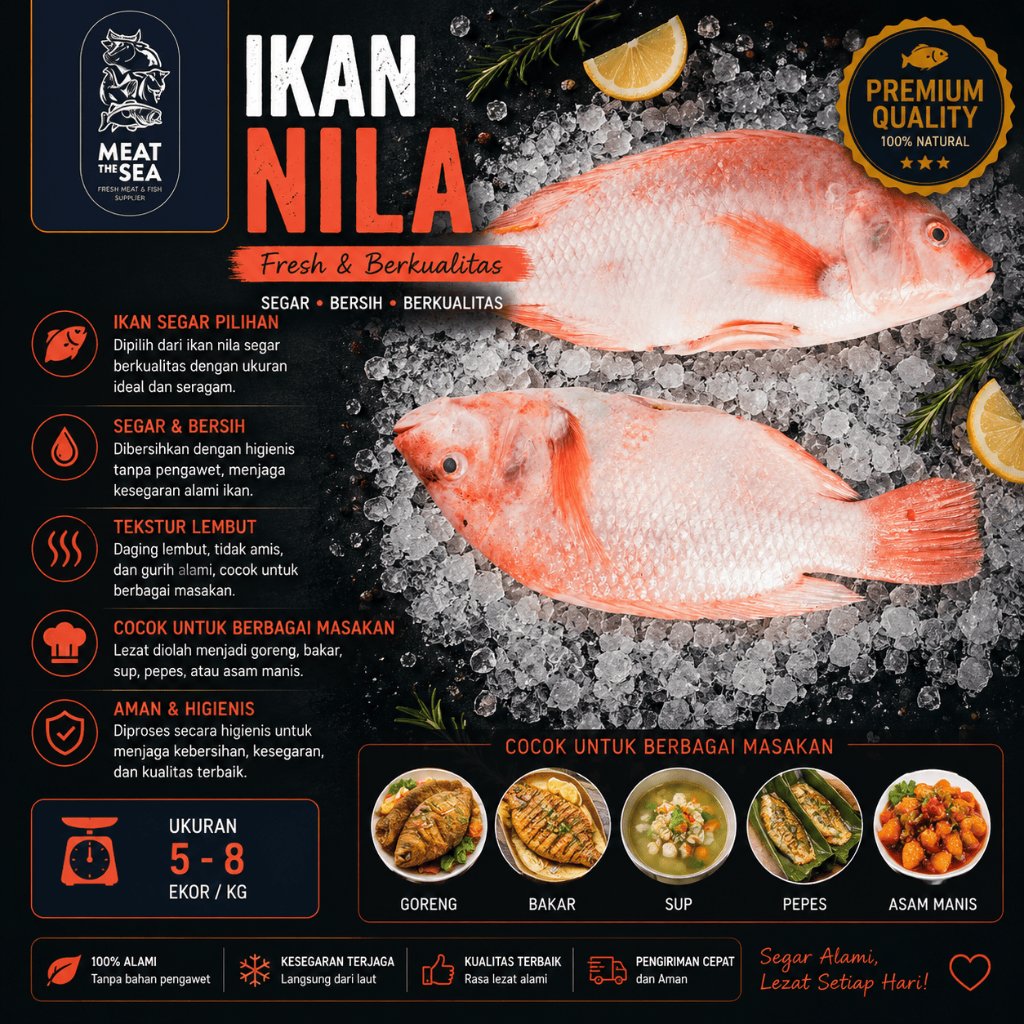 Ikan Nila |  Fresh Frozen