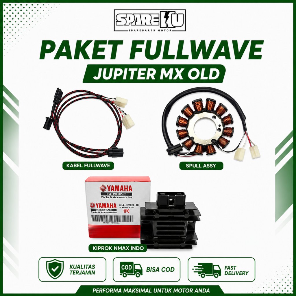 PAKET FULLWAVE JUPITER MX OLD KABEL FULLWAVE JUPITER MX SET SPULL FULLWAVE JUPITER MX OLD SPULL DC F
