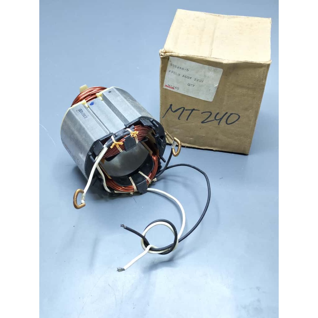 Stator Mesin Cut Off 14 inch MT 240 MT 243 / Spul / Bantalan Rumah Armature Angker MT240 Makita Orig