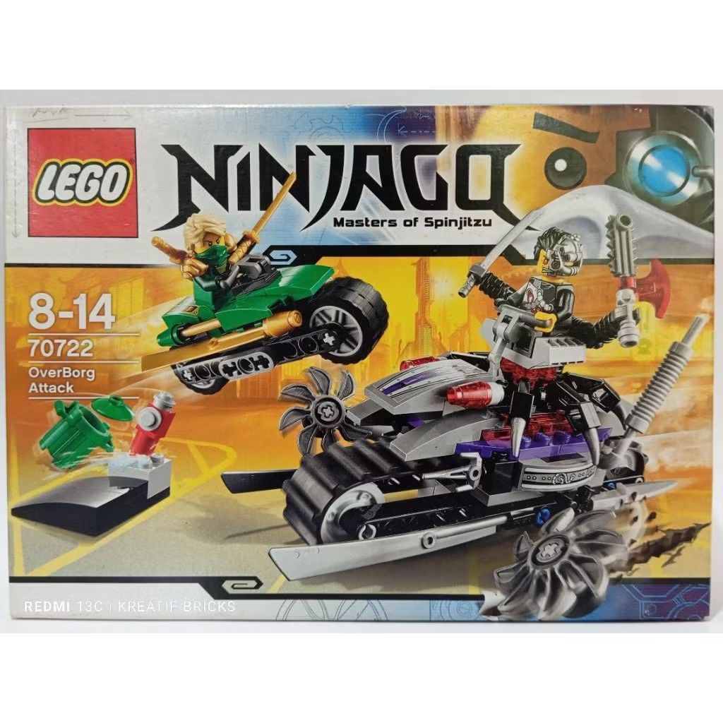LEGO NINJAGO OverBorg Attack 70722 (Retired Set)