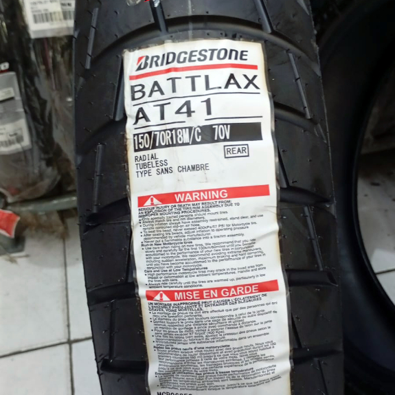 BRIDGESTONE BATTLAX AT 41 150/70/R18 ADVENTURE TRAIL