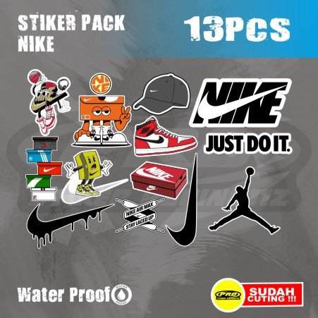 stiker brand nike stiker nike terbaru stiker brand cloting stiker murah