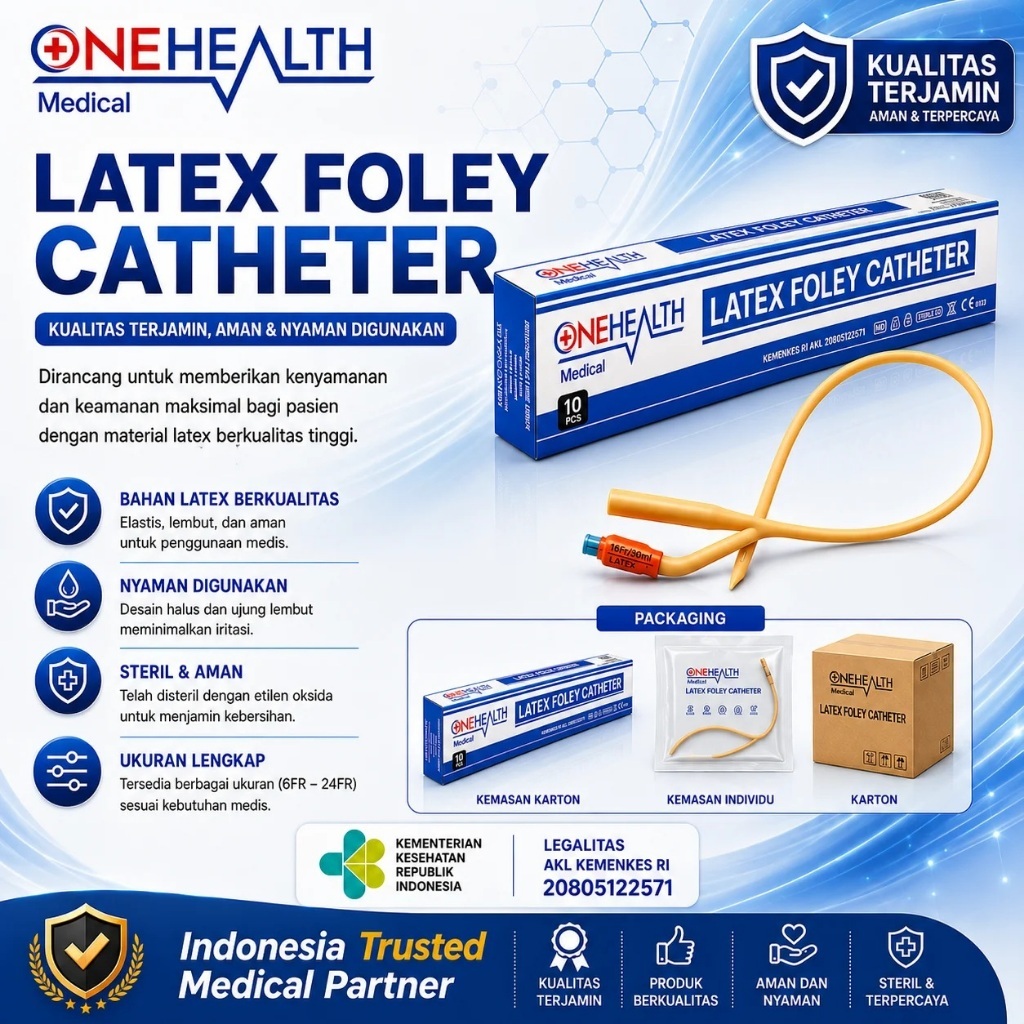 LATEX FOLEY CATHETER