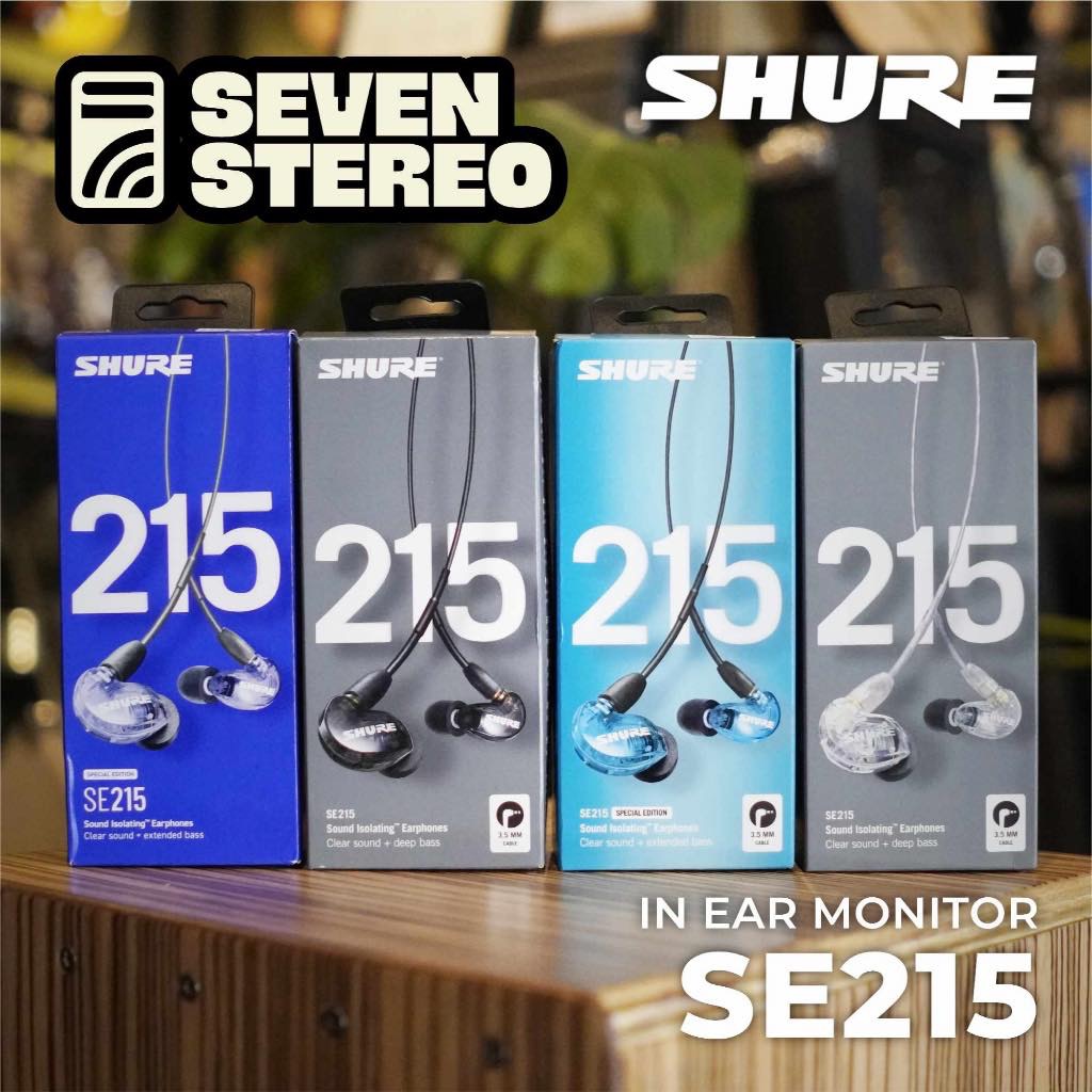 Shure SE215 In Ear Monitor - IEM Panggung Live