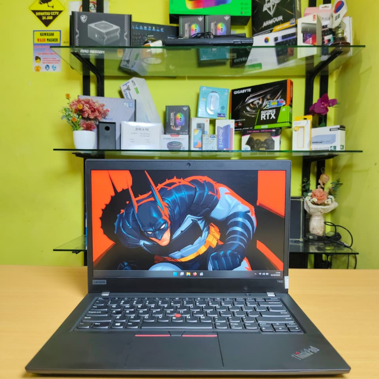 Lenovo thinkpad T490 core i5 generasi 8