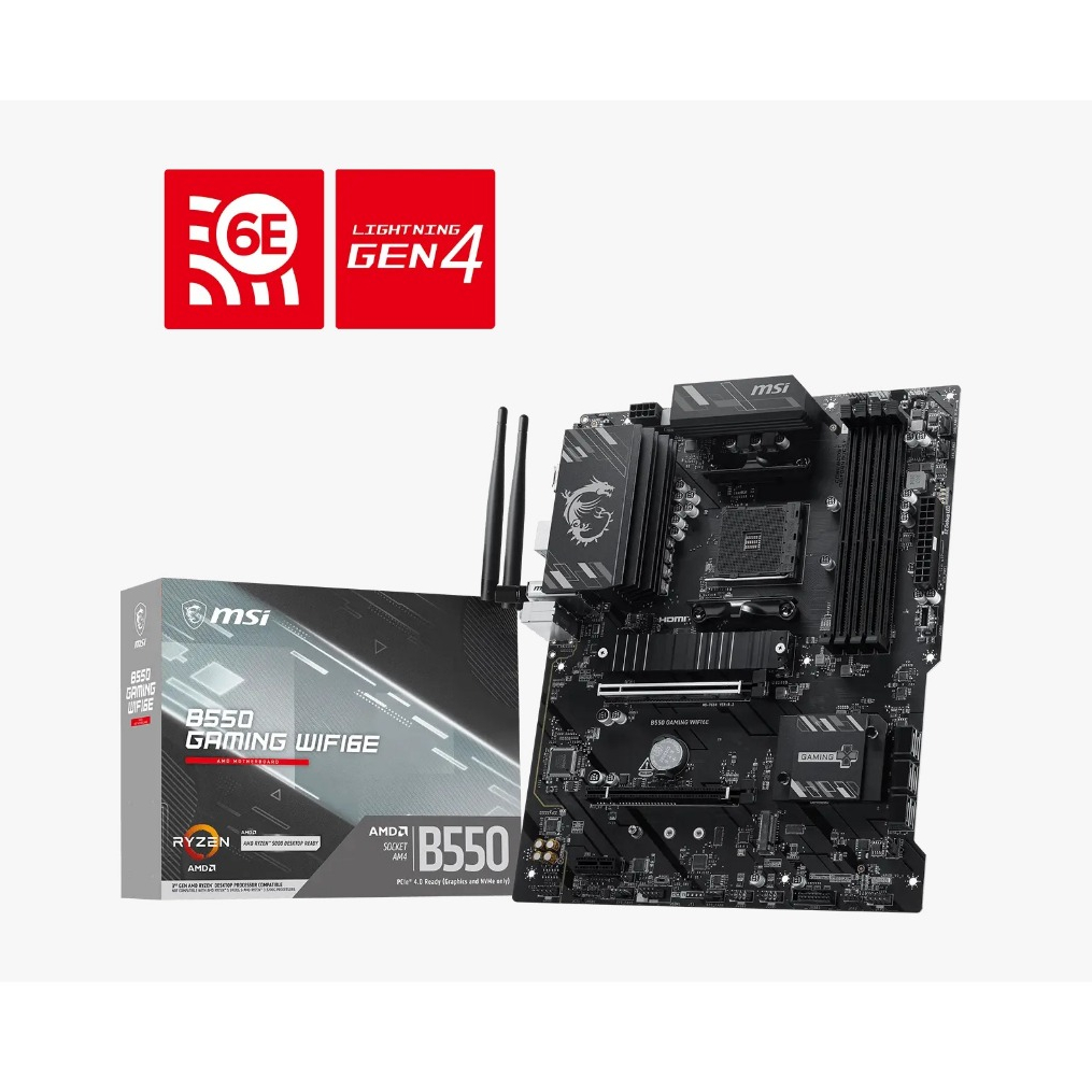MSI B550 GAMING WIFI6E
