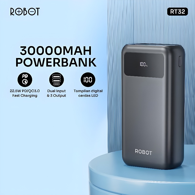 ROBOT POWERBANK 30000MAH RT32