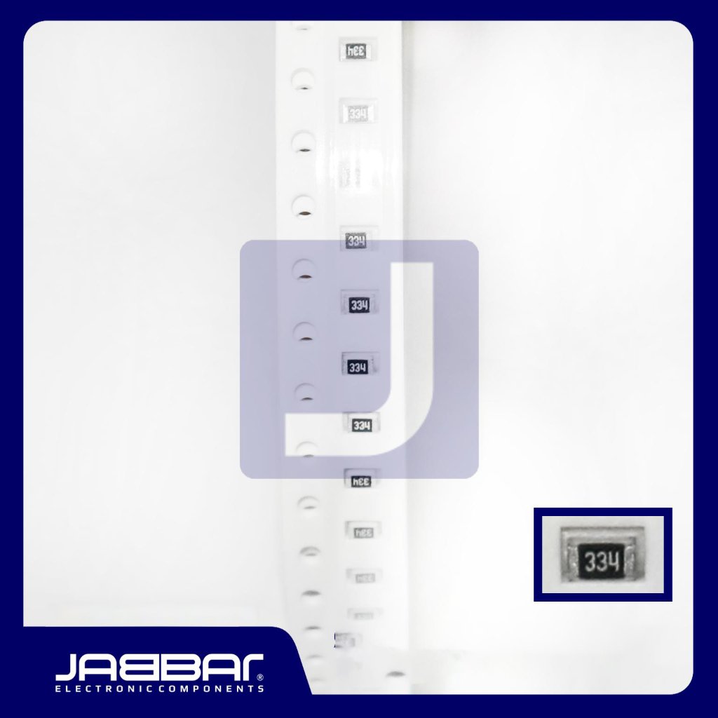 RESISTOR 334 - 330K OHM 1/8W SMD0805 - 20PCS