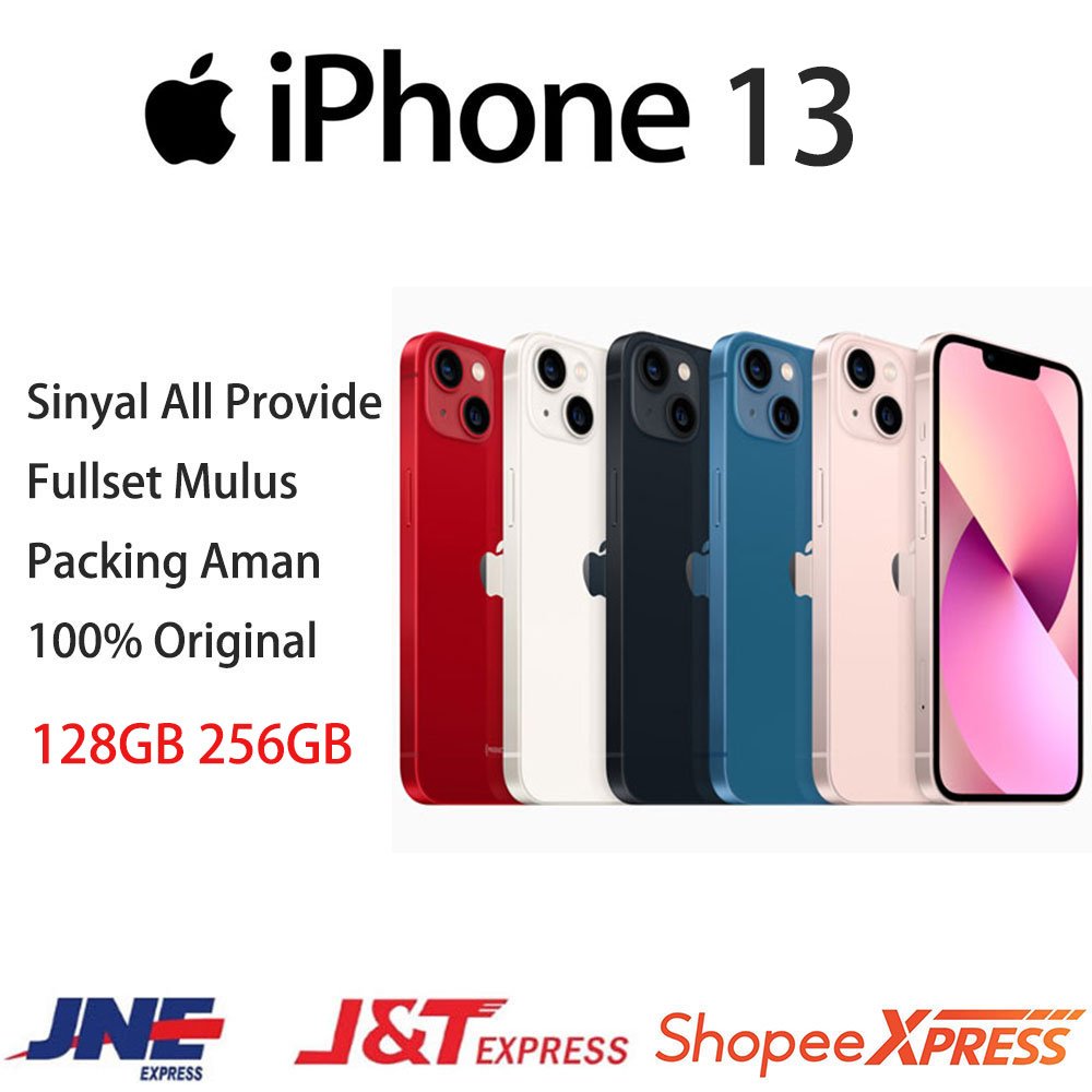 HP 13 APPLE IPHONE 13 128GB/256GB SECONDIP13  EX INTER WIFI ONLY IPHONE 13 BEKAS GARANSI 1 BULAN