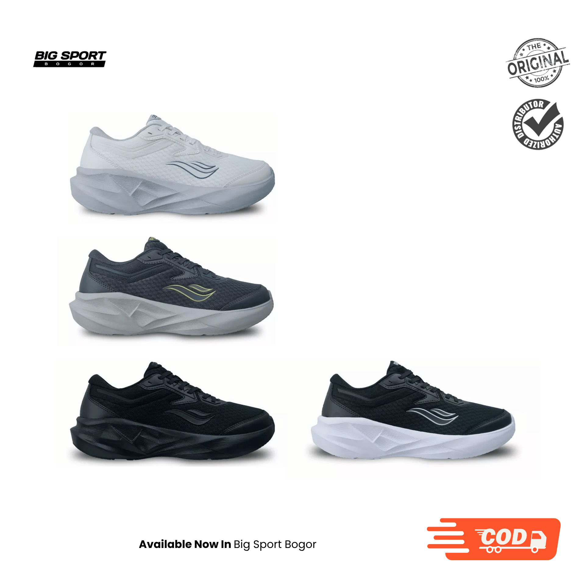 Sepatu Running Lari Desle Dexter | Sneakers Desle Dexter