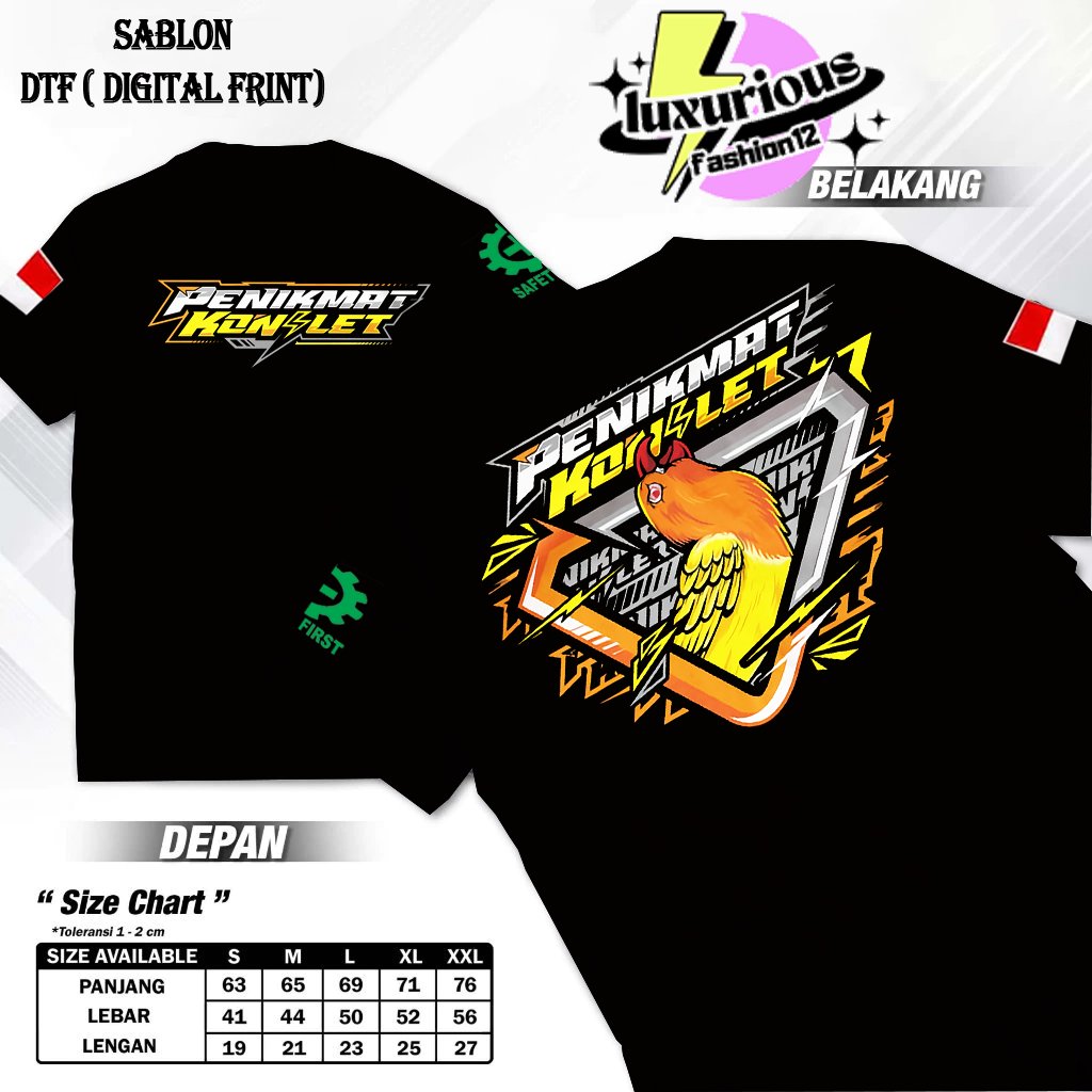 Luminosfashion12 Penikmat Konslet | Kaos Penikmat Konslet Kaos Terbaru Pria dan Wanita