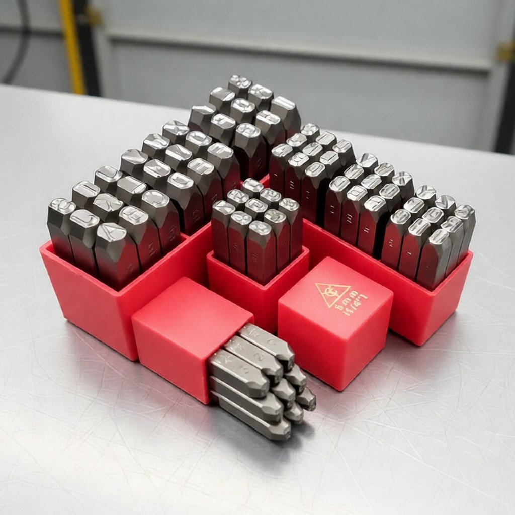 Mata Ketok Set Huruf Dan Angka 6mm