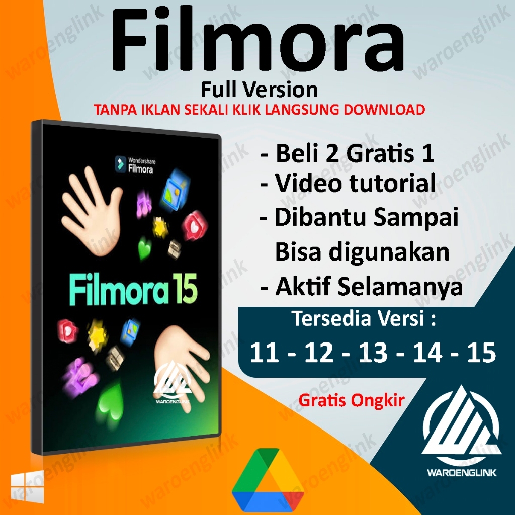 Filmora 15 Filmora terbaru 2026 full version permanen