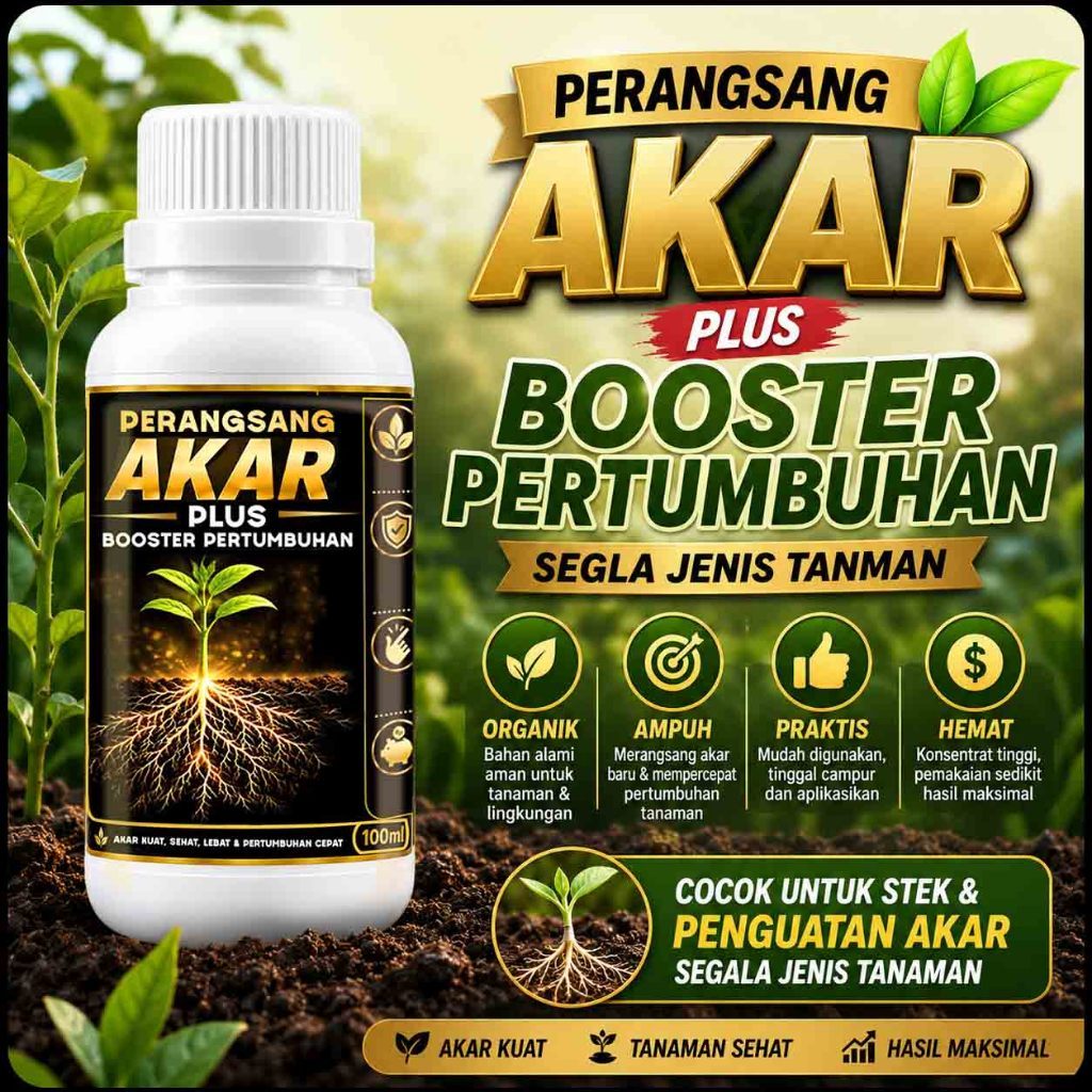 Cairan Perangsang Akar Stek + Booster Pertumbuhan - Meningkatkan Kualitas Akar