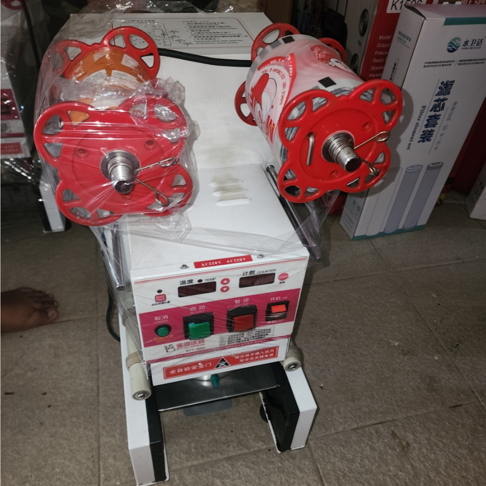 Mesin Cup Sealer Full Otomatis Ex Mixue