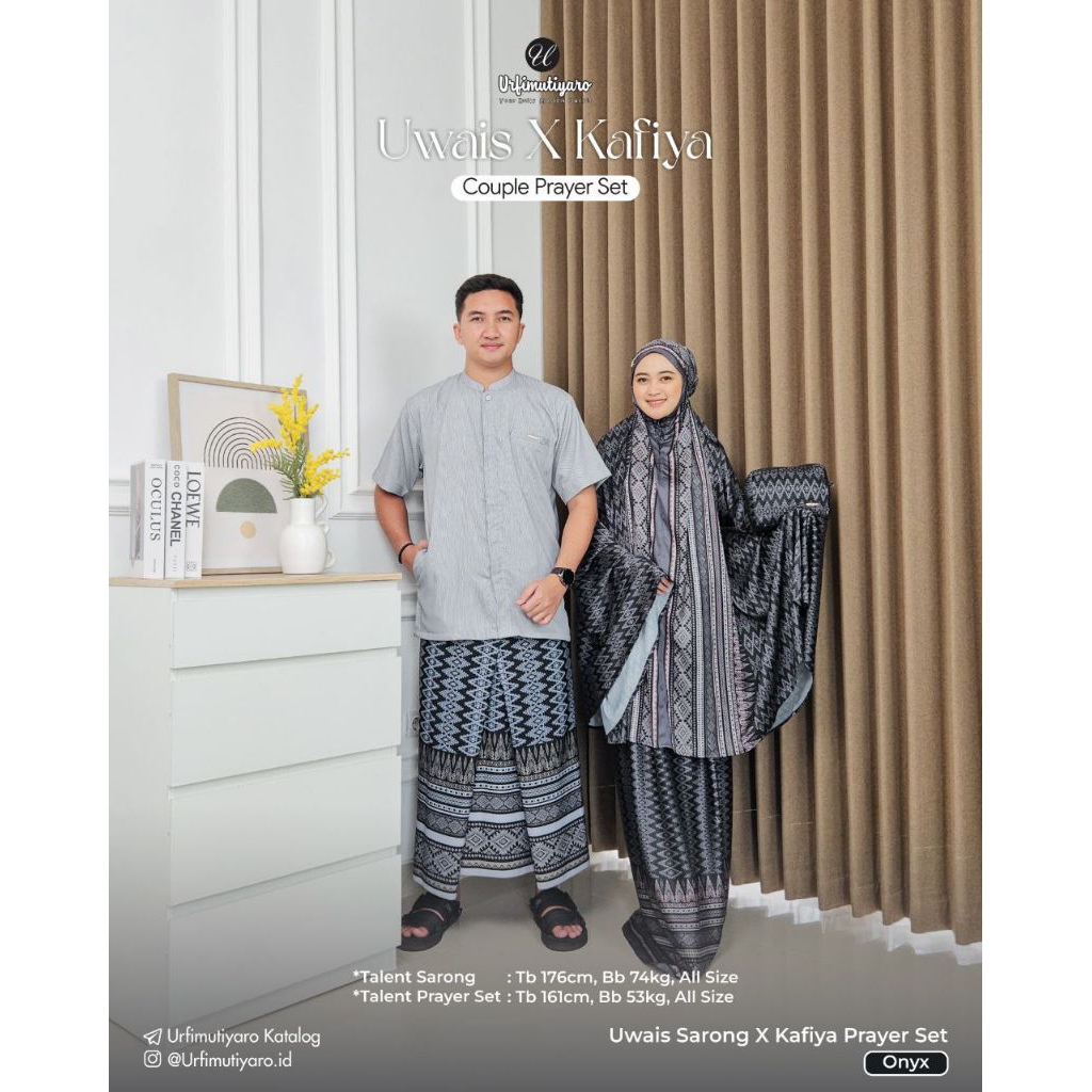 UWAIS SARONG x KAFIYA PRAYER SET
