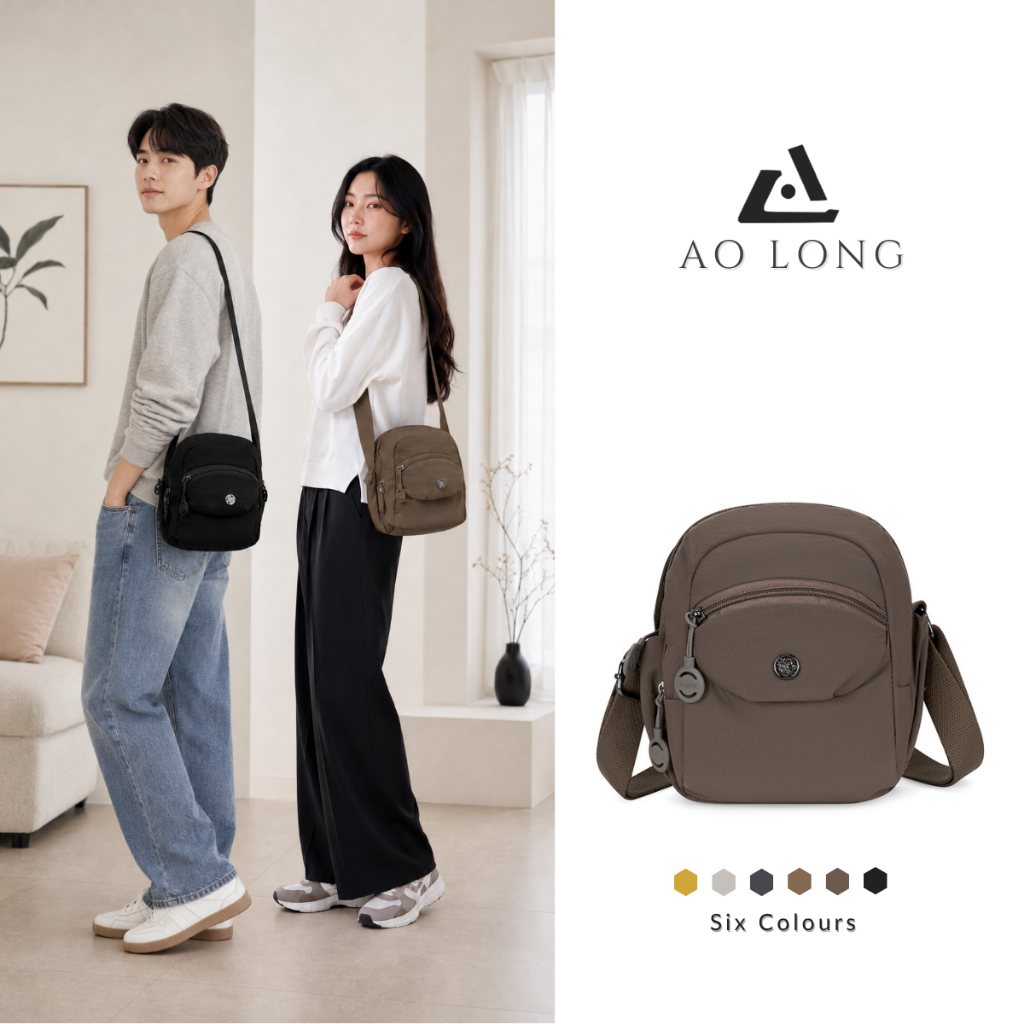 AOLONG Tas Selempang Wanita CHIBI 8320 Crossbody Bag Wanita Cocok Untuk Daily