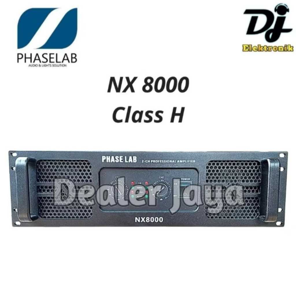 Power Amplifier Phase Lab / Phaselab NX8000 / NX 8000 - 2 channel