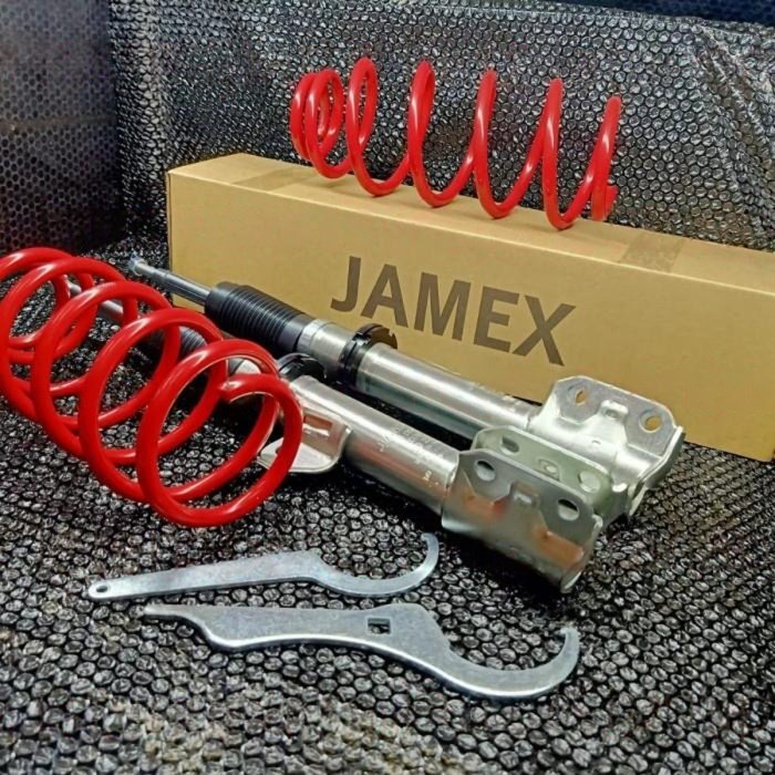 Jamex Coilover Shockbreaker Adjustable Original - Toyota Vios Gen 2 (2007-2013) / Yaris Bakpao (2006