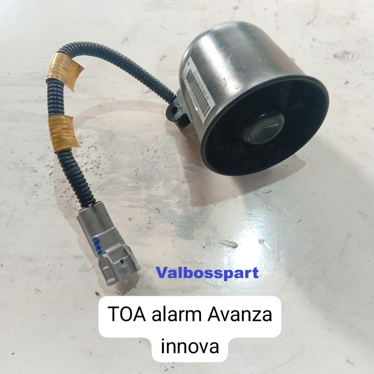 TOA sepeker speaker alarm Toyota Avanza Innova lelangan