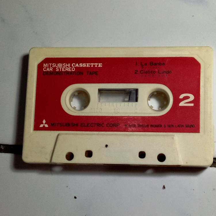 DEMONSTRATION TAPE - MITSUBISHI CASSETTE CAR STEREO - Kaset Tanpa Cover