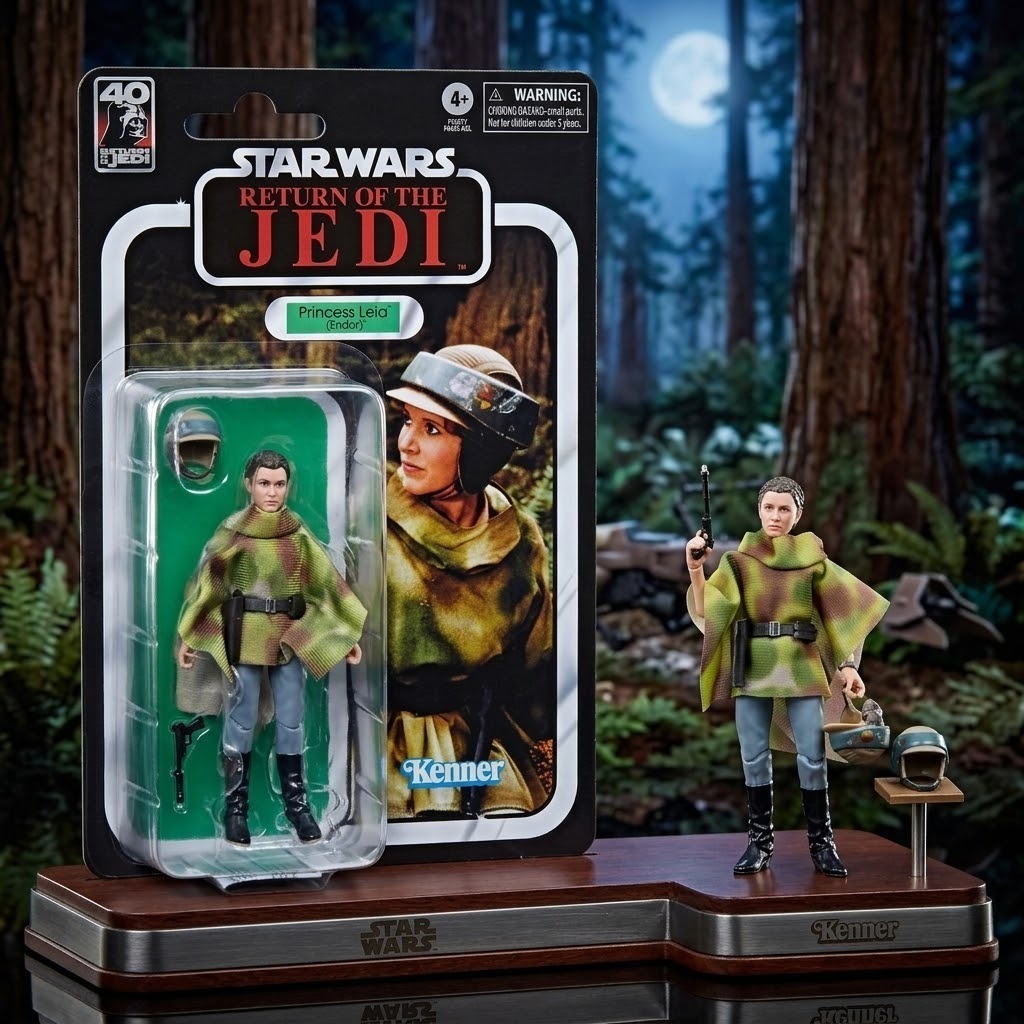 [Hasbro] Star Wars Black Series Retro 40th - Princess Leia Endor (Return of the Jedi)