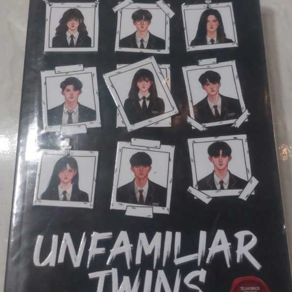 Preloved novel Unfamiliar Twins Novel by Kadek Pingetania