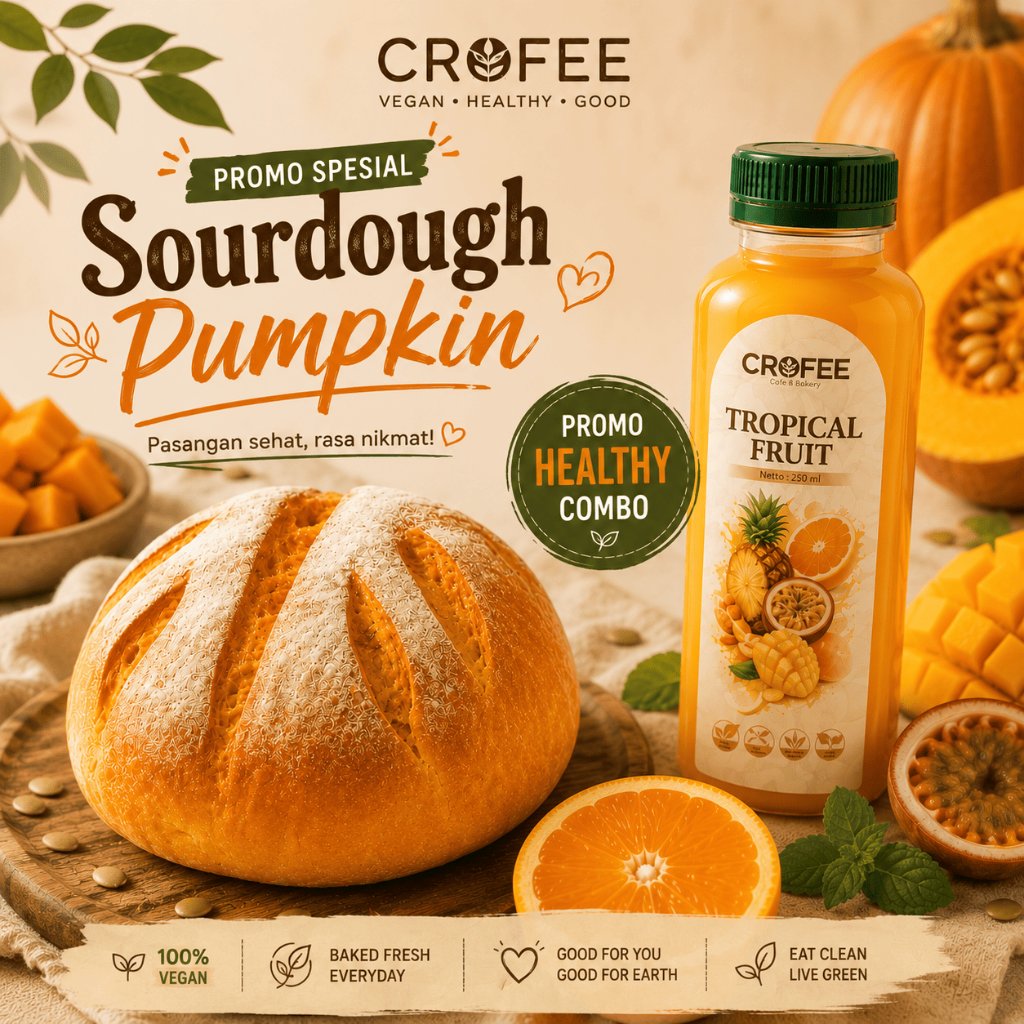 PROMO Sourdough Pumpkin + Juice Fruit Nutrient