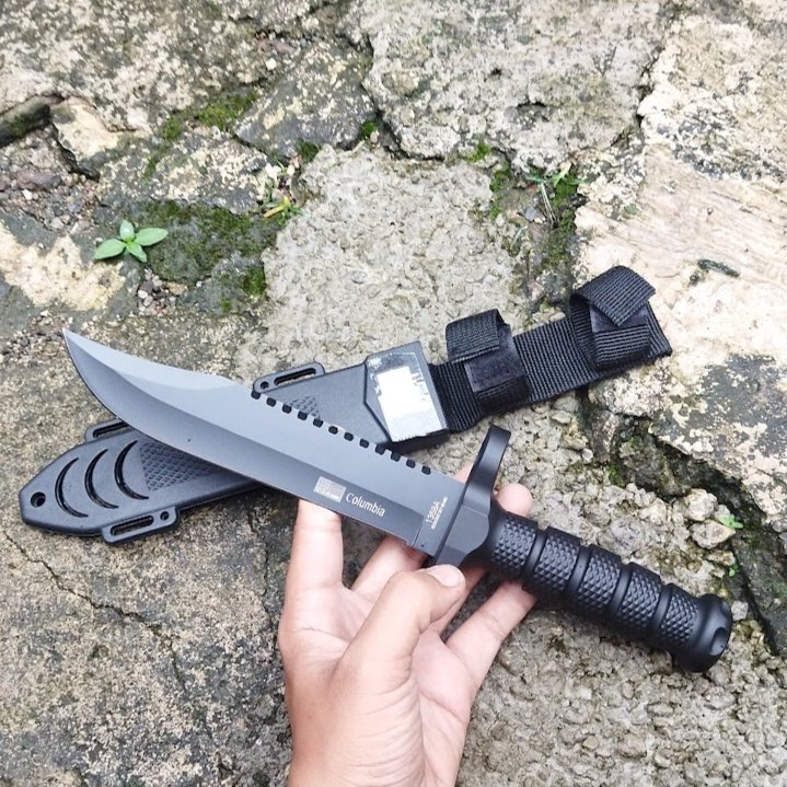 Pisau Survival Columbia 1358A Outdoor Camping