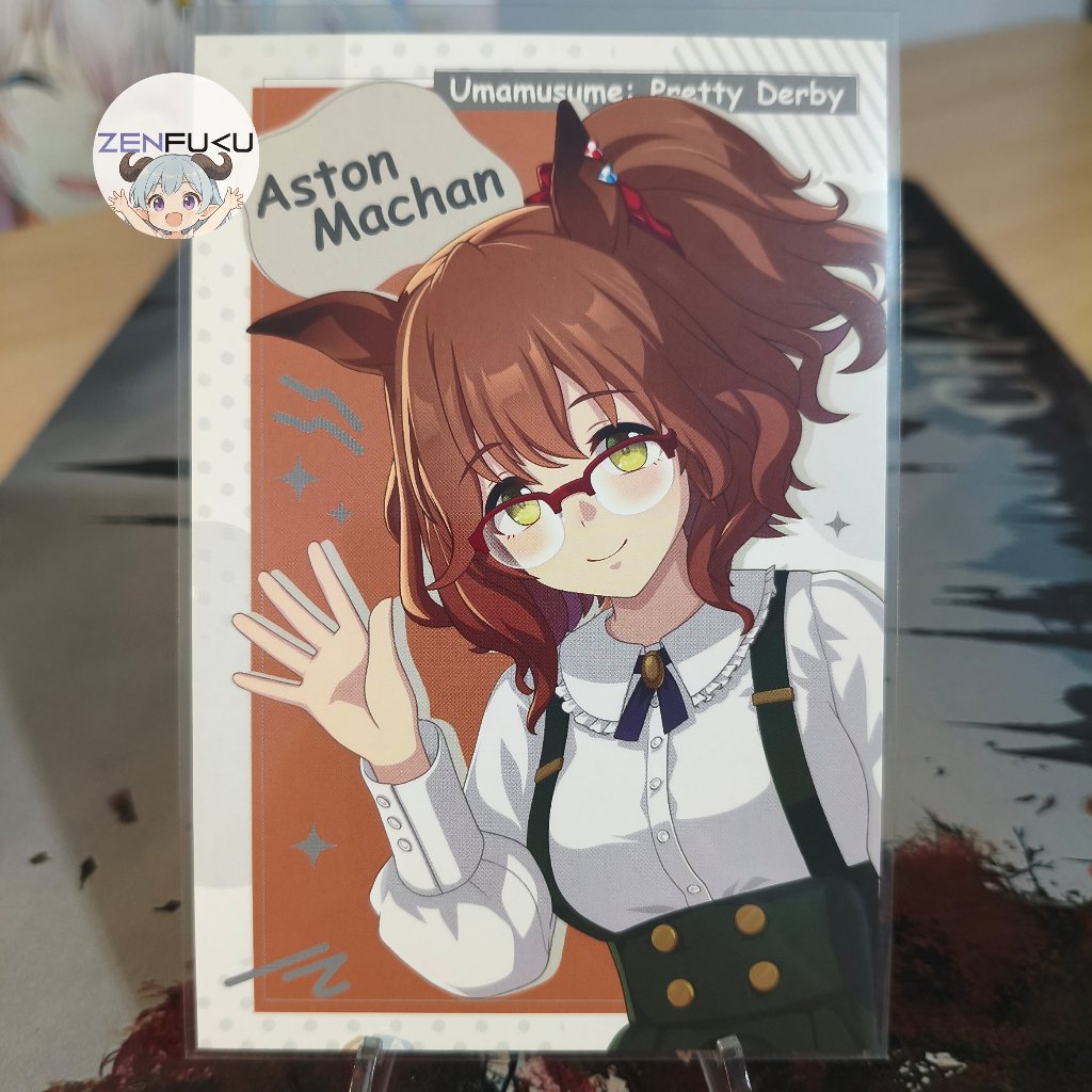 Postcard Uma Musume Umamusume Animate Fair 2023 Mejiro Mcqueen Manhattan Cafe Aston Machan Post Card