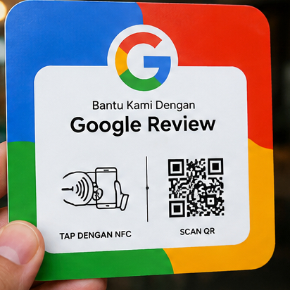 Google Review NFC | QR Code Review Google Maps untuk Usaha