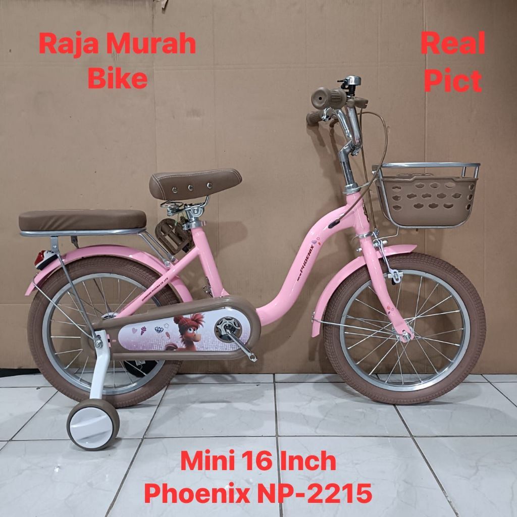 Sepeda Anak Mini Phoenix 16 Inch 2215 Sepeda Perempuan Mini 16 Phoenix NP-2215