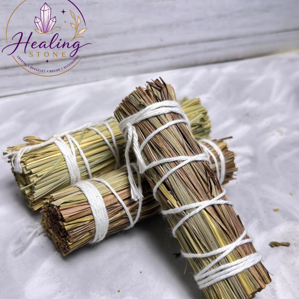 Dupa Rumput Manis/Sweetgrass Smudge Stick & Dupa Daun Cedar/Sage Cedar Wanginya kayu dan energi baru