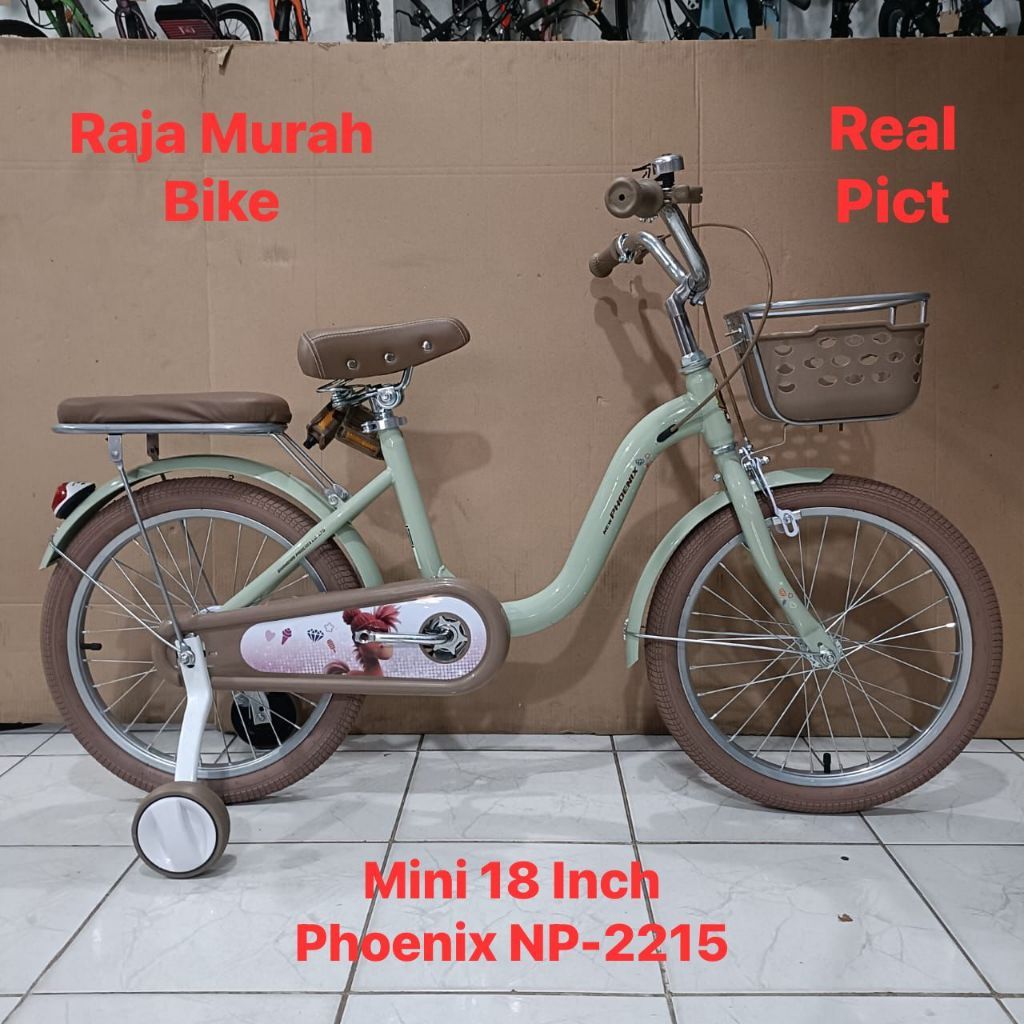 Sepeda Anak Mini Phoenix 18 Inch 2215 Sepeda Perempuan Mini 18 Phoenix NP-2215