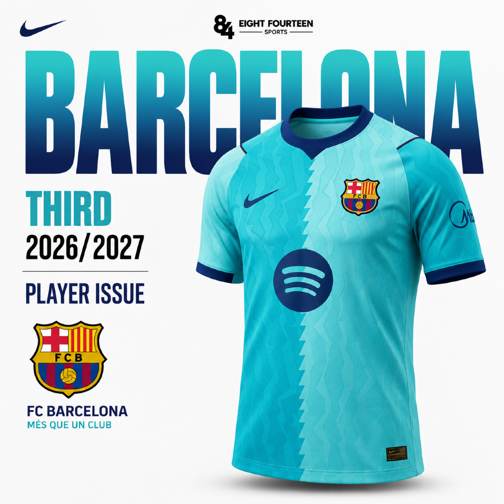 (PLAYER ISSUE) Jersey Barcelona Third 2026 2027 26/27 Serie A