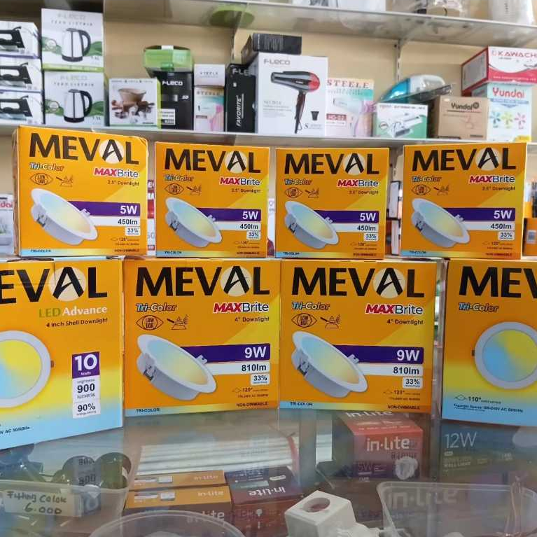 MEVAL DOWNLIGHT INBOW TRICOLOR - 5W 9W 10W - SNI 100% ORI MEVAL