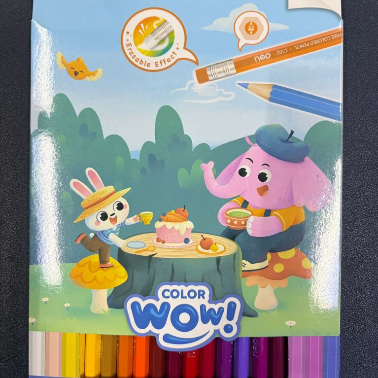 Deli Erasable Colour Pencil 36c C102-36