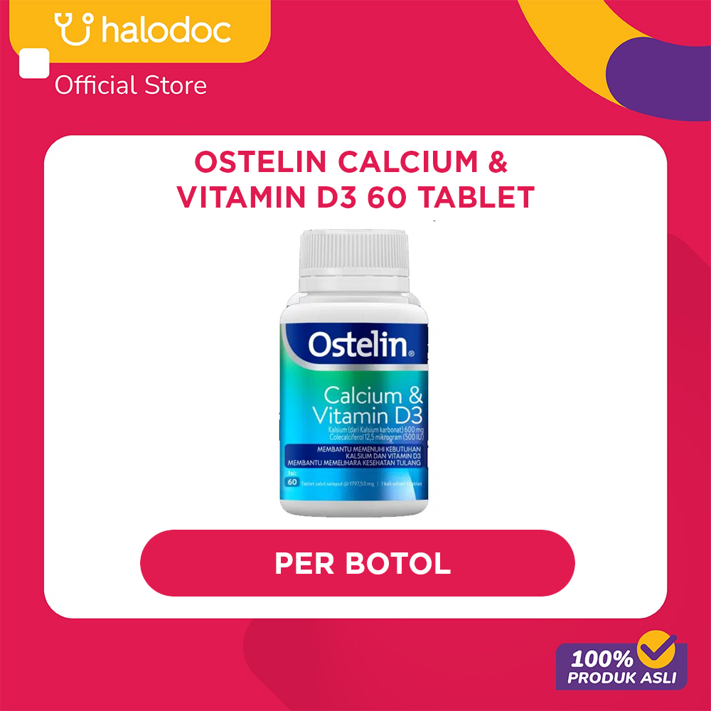 Ostelin Calcium & Vitamin D3 60 Tablet