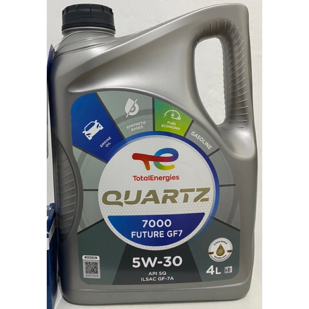oli total quartz 7000 Gf 7 asli ori