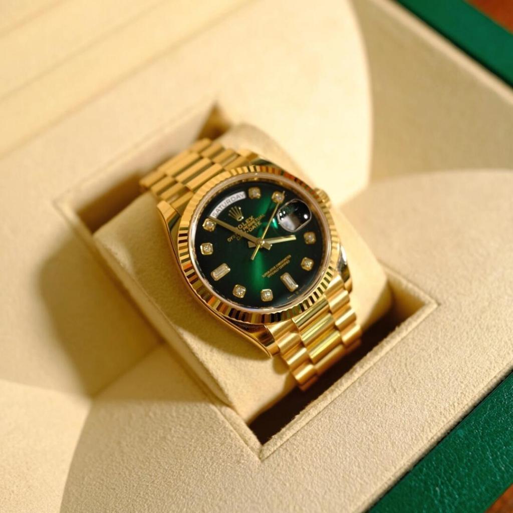 TERMURAH [100% ORI BARU Rolex watch] 100% original Jam tangan rolex pria Rolex Day-Date Series