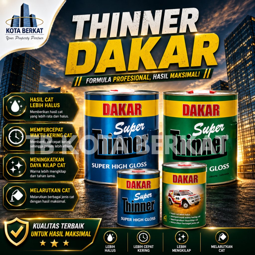 THINNER DAKAR BIRU / THINNER DAKAR HIJAU
