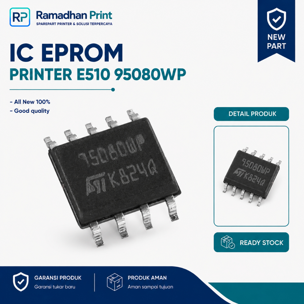 IC Eprom E510 Canon Printer 95080WP IC Eprom E510 IC Counter E510 Resetter E510