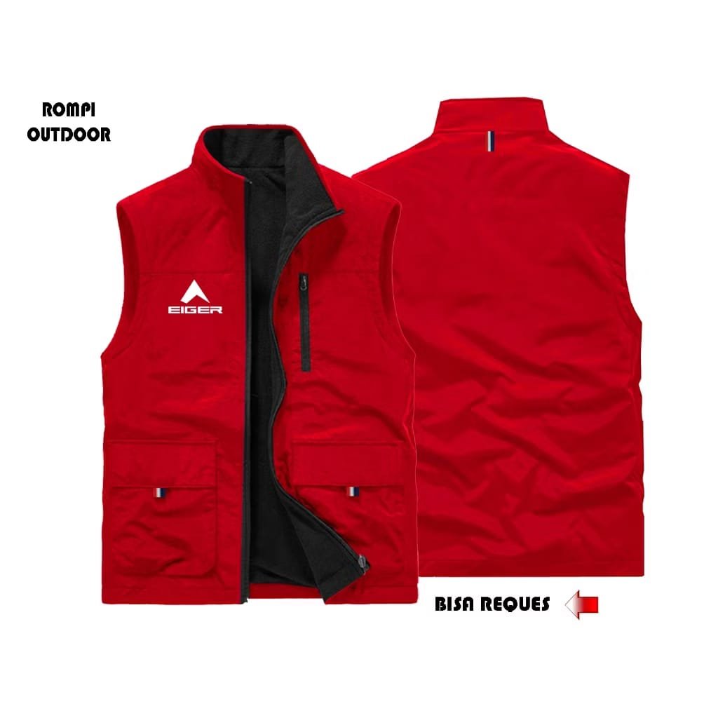 Rompi Eiger Model Outdoor Pria | Rompi Eiger Vest Adventure