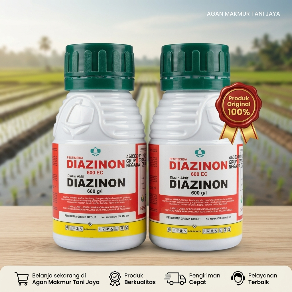 Insektisida DIAZINON 600EC 100 ML Diazinon