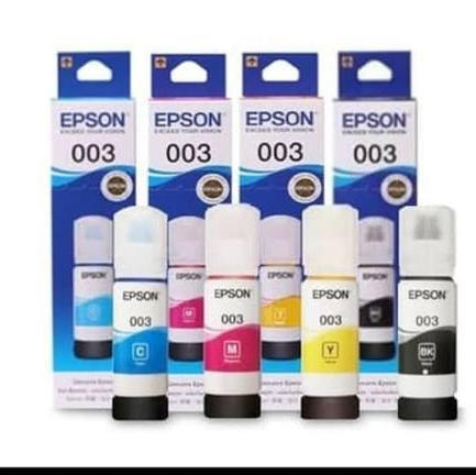 TINTA EPSON 003 ORIGINAL L1110  L3210 L3110  TINTA ASLI EPSON