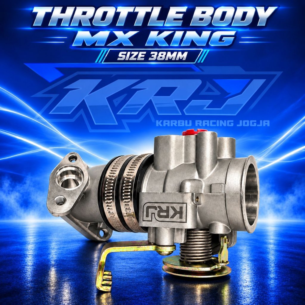 TB Throttle Body KRJ YAMAHA MX KING - Size 34 38 mm