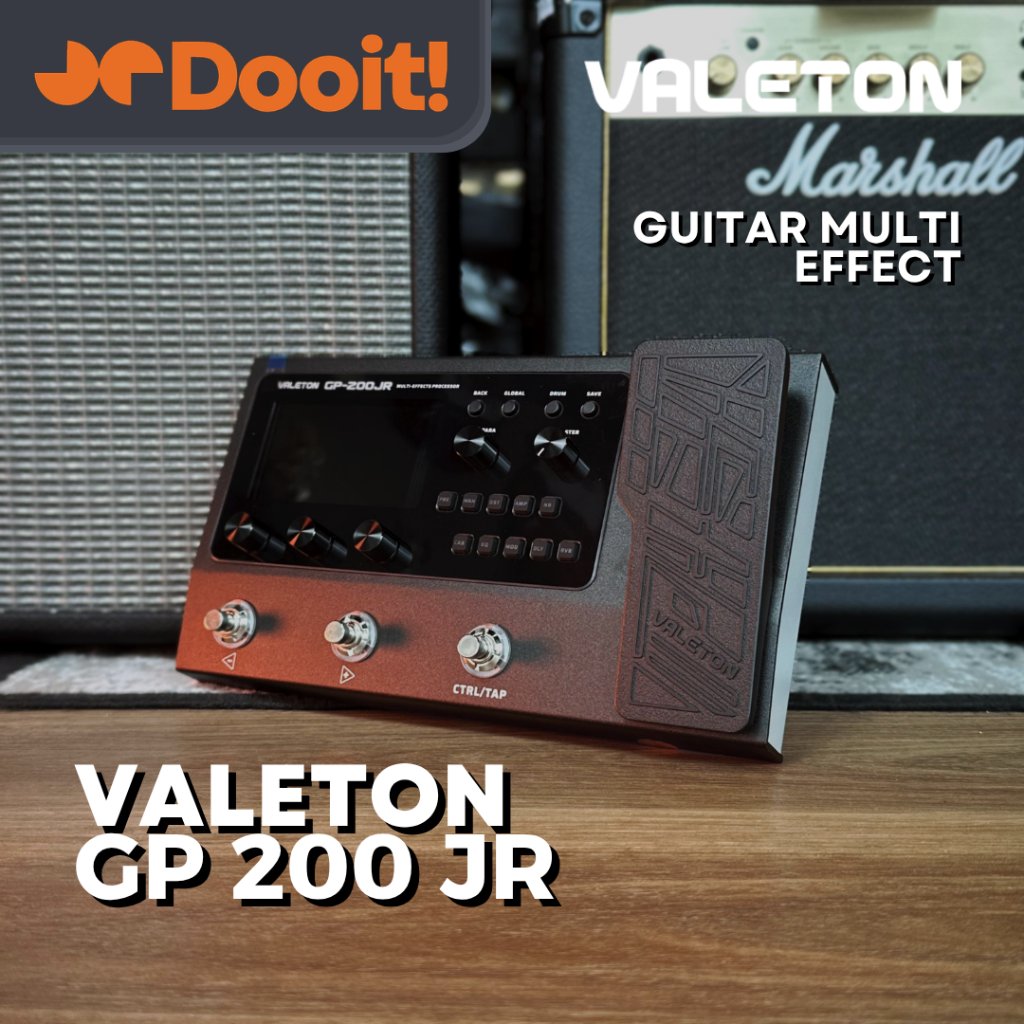 Valeton GP-200JR Multi Effect Processor - Efek Digital Gitar & Bass