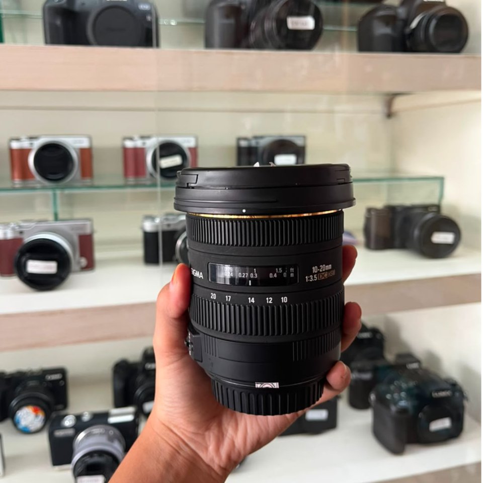 LENSA SIGMA 10-20MM F3.5 FOR CANON