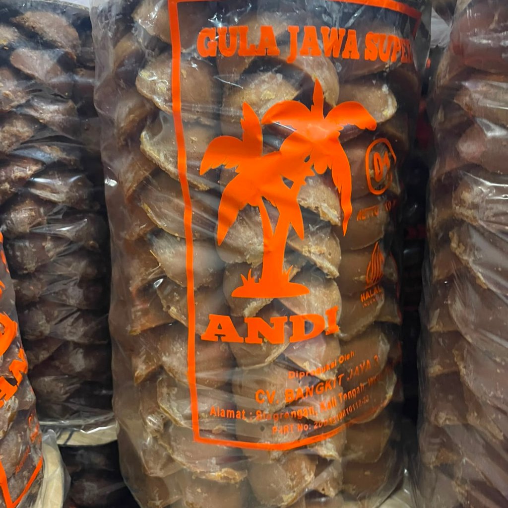 gula jawa dakon andi ecer 1kg